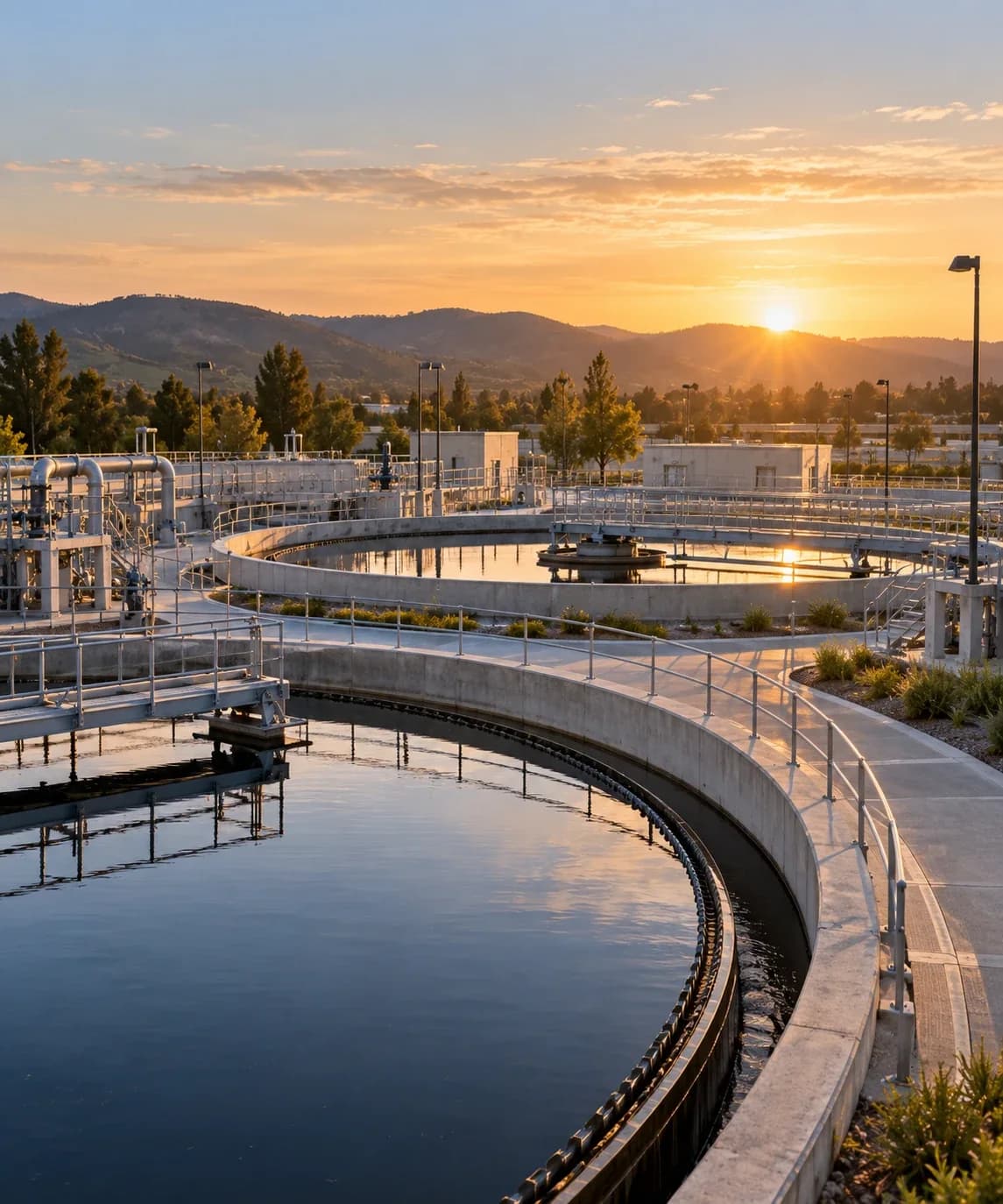 Water infrastructure operated by a special district