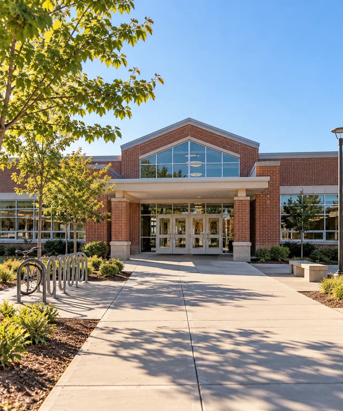 A public school building